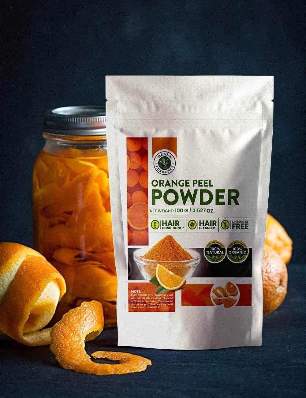 An Ayurvedic Solution to get a Clean and Radiant Skin: Orange Peel Powder - Henna Cosmetics