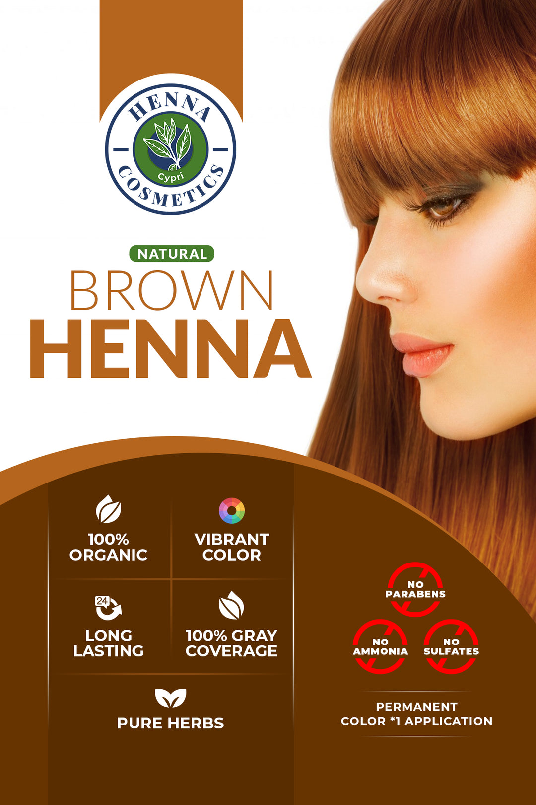 Natural Hair Dye Mixes | 100 Grams (3.53 oz.) + 50 Grams (1.76 oz.) of Pure Henna | 100% Natural Hair Coloring