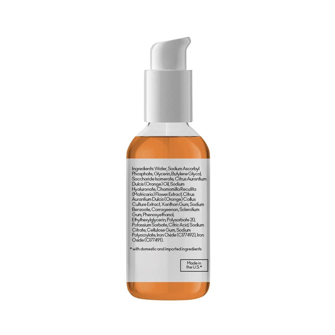 Vitamin C Serum 1 oz. - CC Serum with Hyaluronic Acid & Citrus Stem Cells - Henna Cosmetics