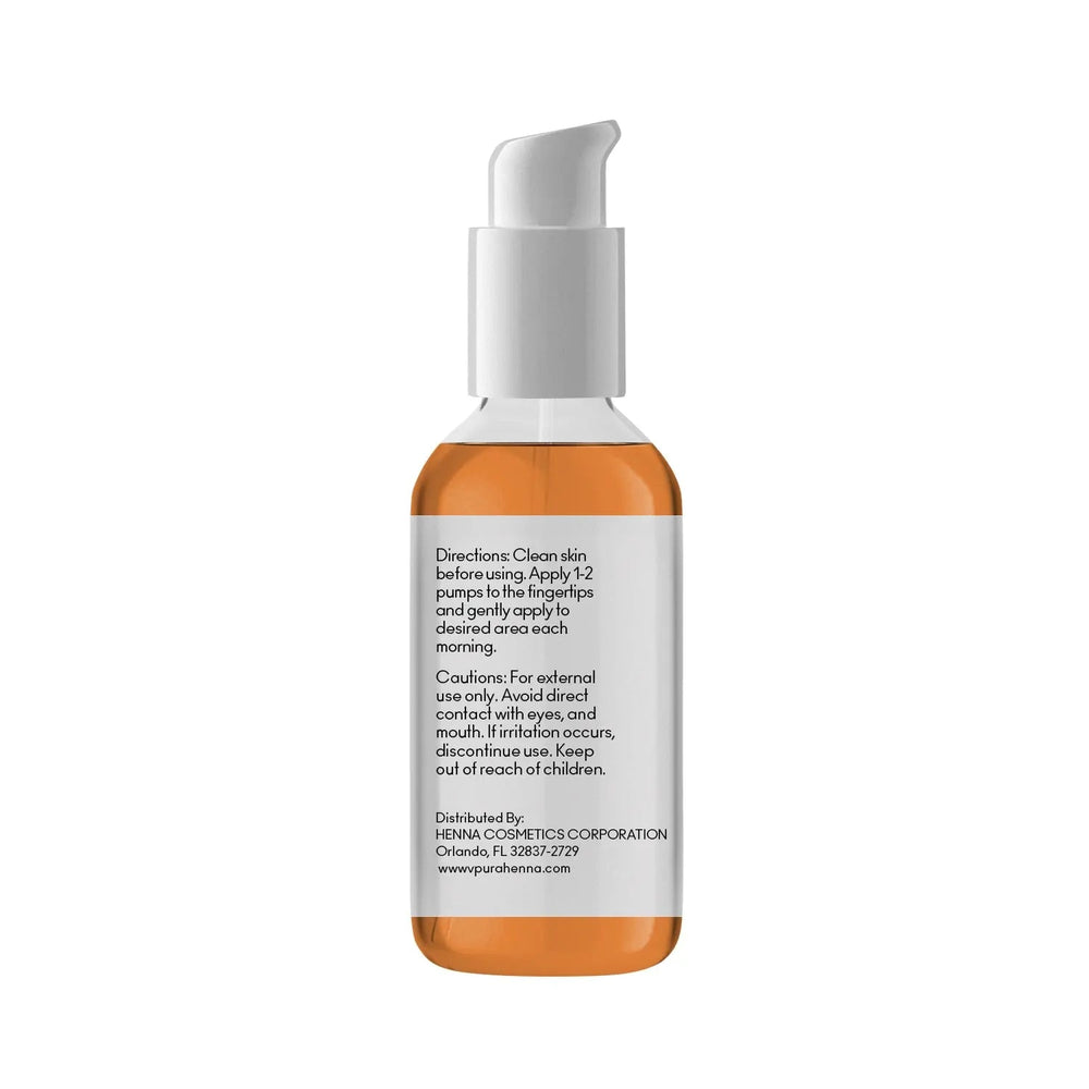 Vitamin C Serum 1 oz. - CC Serum with Hyaluronic Acid & Citrus Stem Cells - Henna Cosmetics