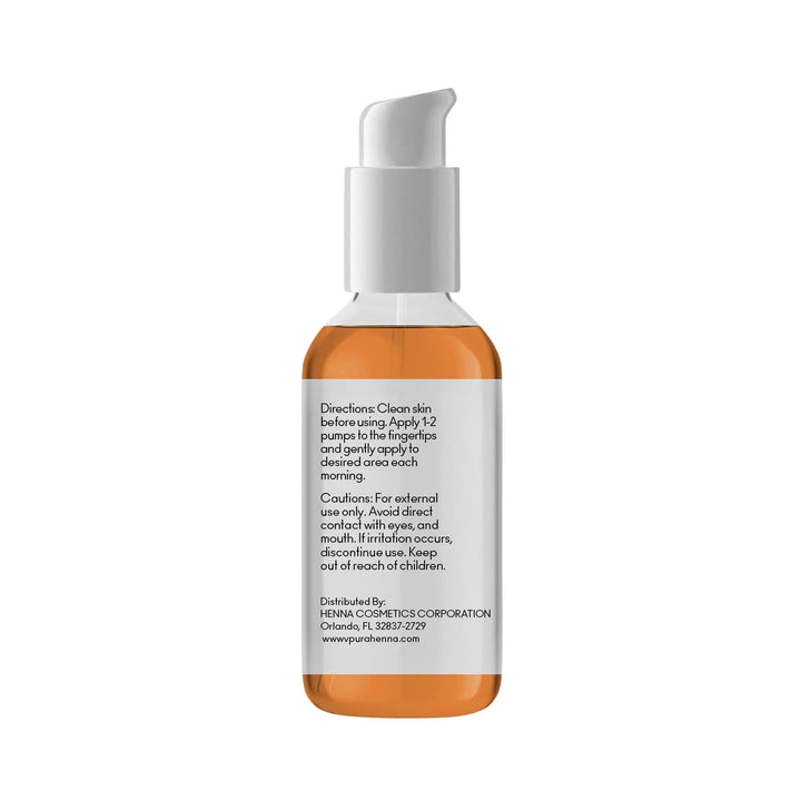 Vitamin C Serum 1 oz. - CC Serum with Hyaluronic Acid & Citrus Stem Cells - Henna Cosmetics